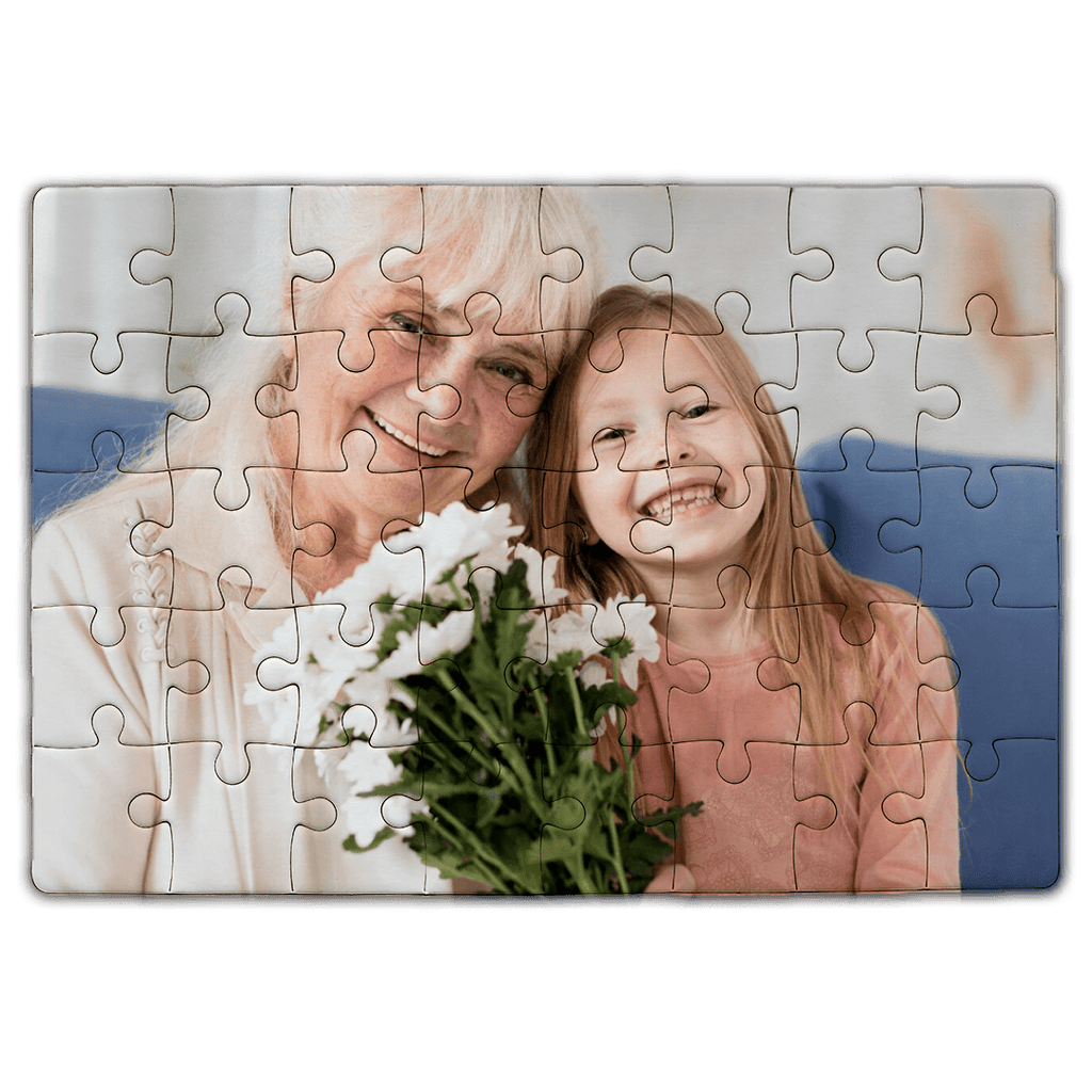 Puzzle zum Großmuttertag mit Foto - Mejkmi - Personalisierte Geschenke für Ihre Liebsten!