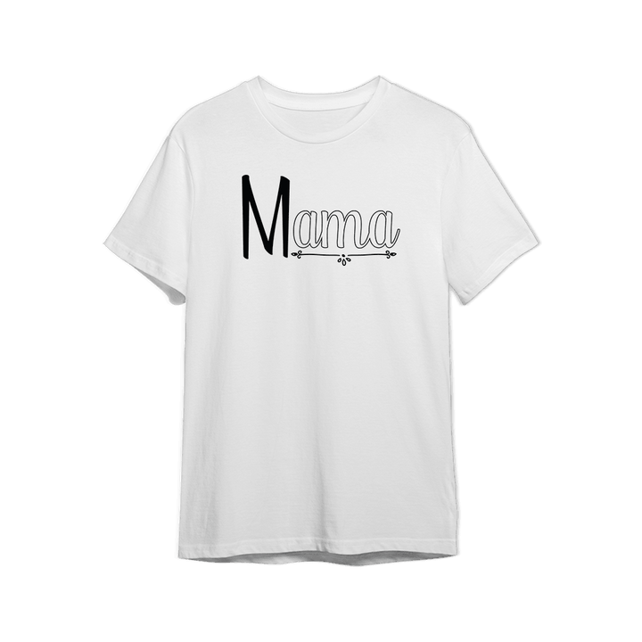 Koszulka z Napisem "Mama - Cienki Napis" - Mejkmi - Personalizowane Prezenty Dla Twoich Bliskich!