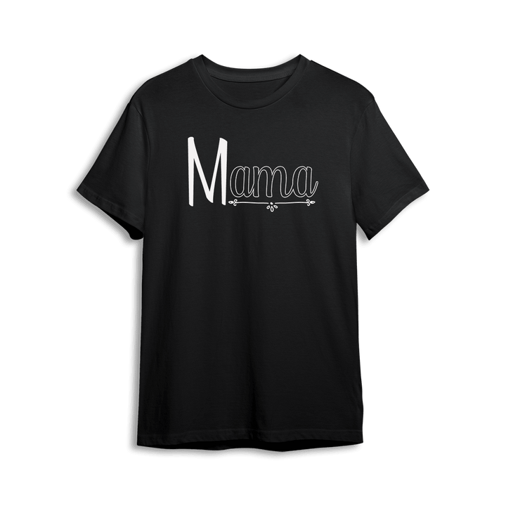 Koszulka z Napisem "Mama - Cienki Napis" - Mejkmi - Personalizowane Prezenty Dla Twoich Bliskich!
