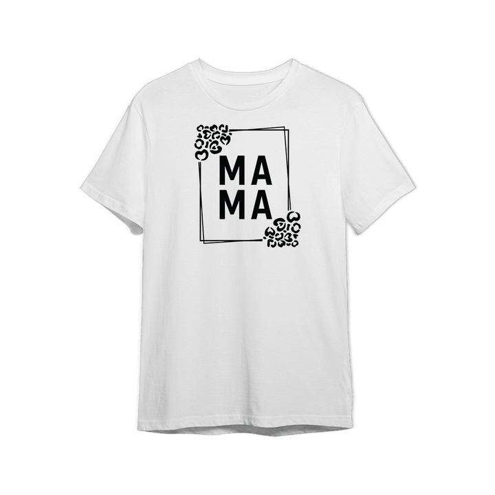 Koszulka z Napisem "MaMa - w Kwadracie" - Mejkmi - Personalizowane Prezenty Dla Twoich Bliskich!