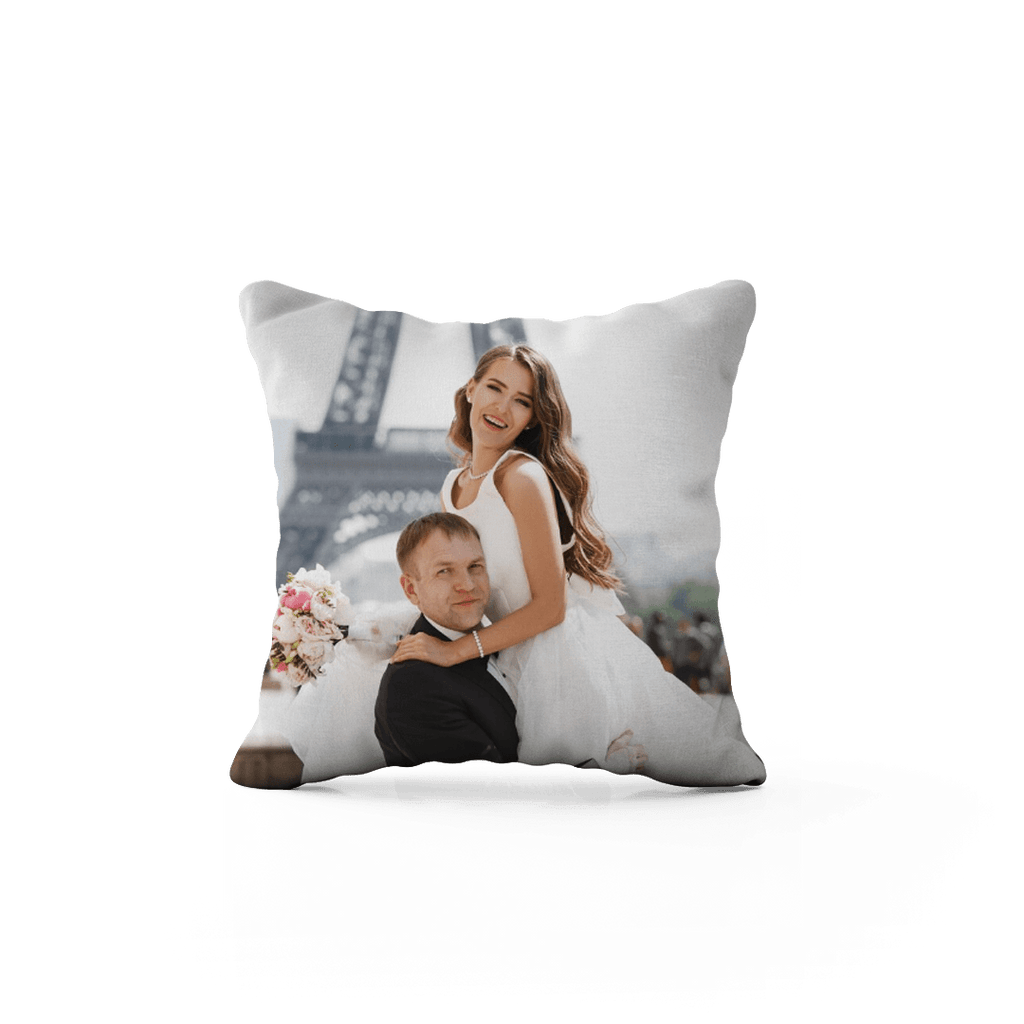 Personalizowana poduszka z Twoim zdjęciem na Rocznice Ślubu - Mejkmi - Personalizowane Prezenty Dla Twoich Bliskich!