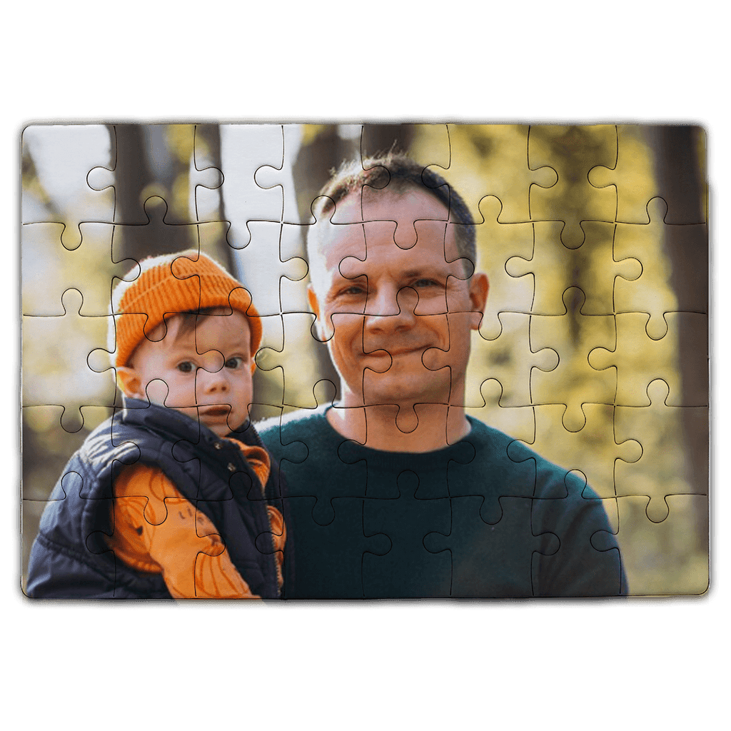 Puzzle für Vater mit Foto - Mejkmi - Personalisierte Geschenke für Ihre Liebsten!