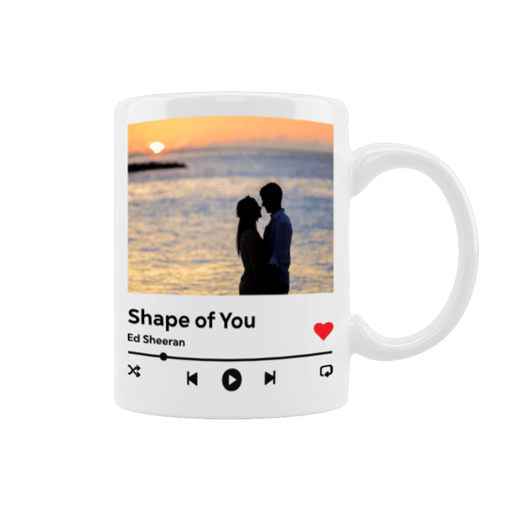 Personalisierte Tasse - Ihr Foto und Spotify-Song - Mejkmi - Personalisierte Geschenke für deine Liebsten!