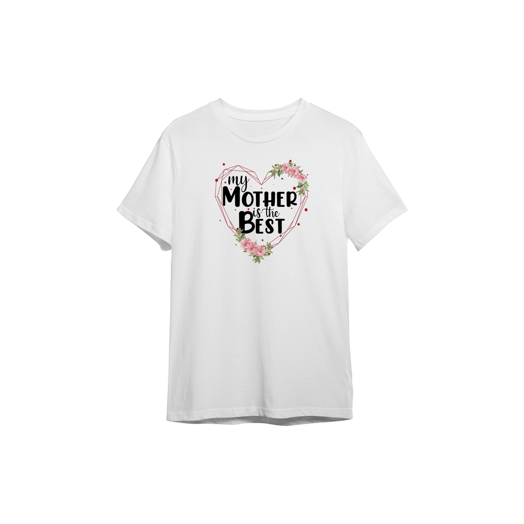 T-Shirt mit der Aufschrift "Meine Mutter ist die Beste" - Mejkmi - Personalisierte Geschenke für Ihre Liebsten!