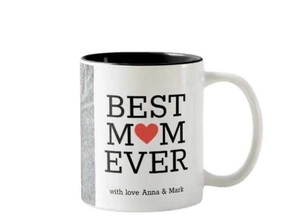 Personalisierte Tasse - Best Mom Ever + Foto als Geschenk für Mama -. Mejkmi - Personalisierte Geschenke für Ihre Lieben!