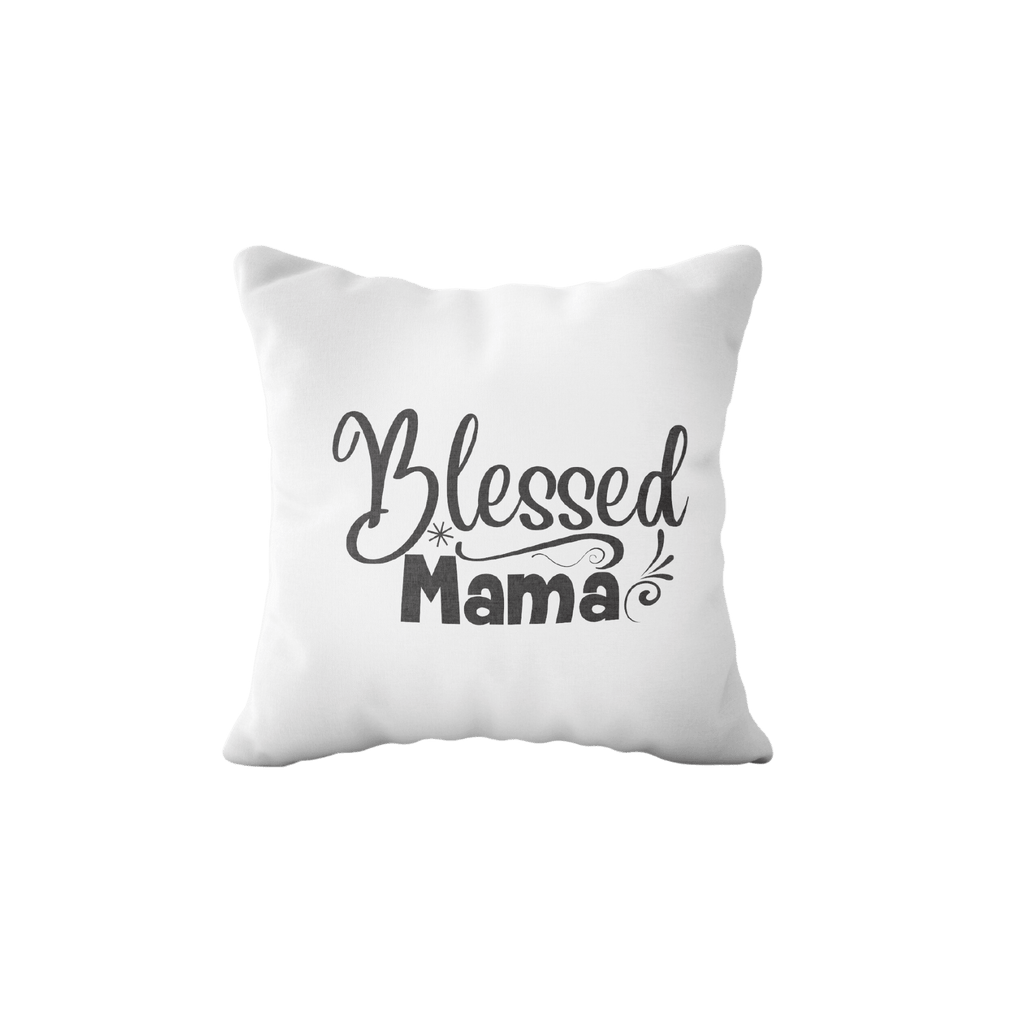 Poduszka z napisem "Blessed Mama" z okazji Dnia matki - Mejkmi - Personalizowane Prezenty Dla Twoich Bliskich!